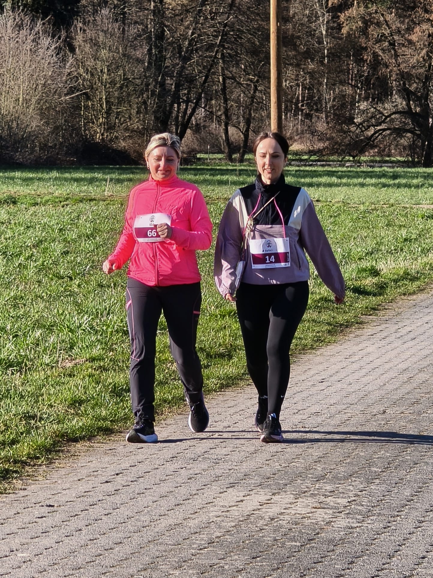 Motivierte Teilnehmer beim Spendenlauf SV Stockstadt